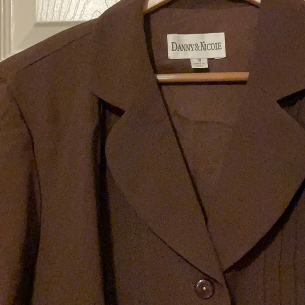 Vintage 18 washable lightweight skirt and suit jacket EUC - Picture 2 of 7